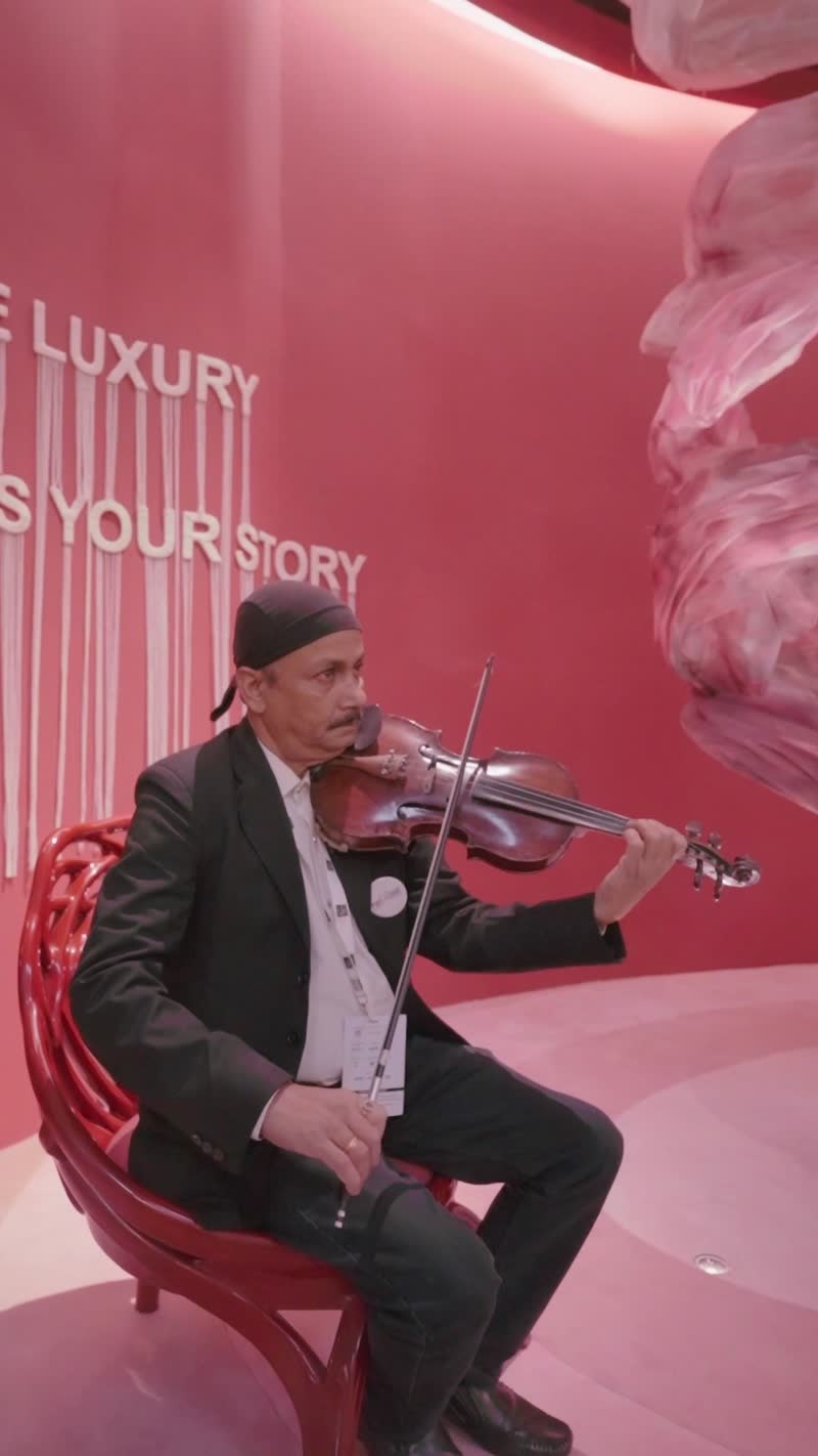 Design Milestone / Draped in luxury — film still